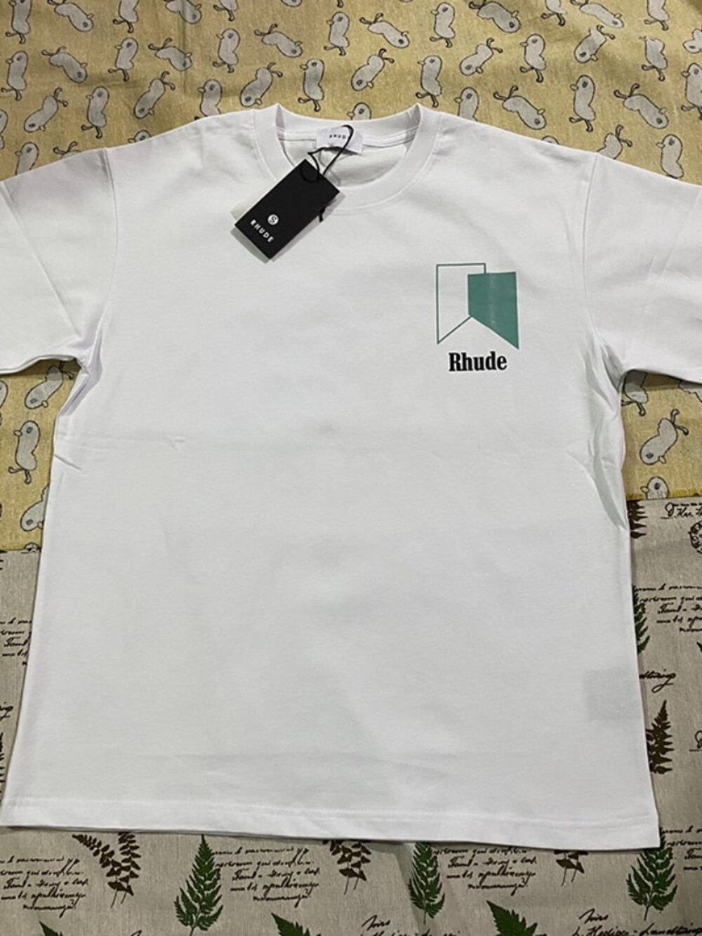 Rhude Geometric Logo Short-Sleeve T-Shirt